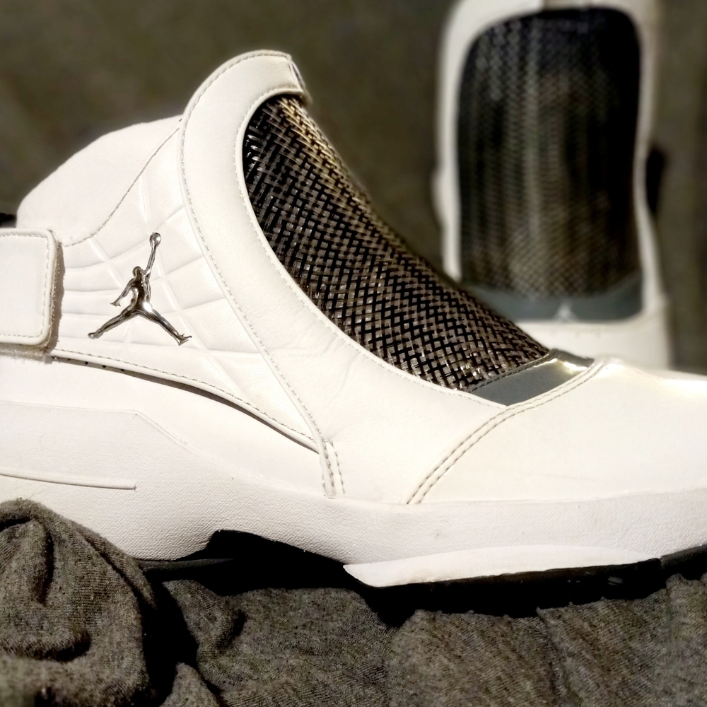 Air Jordan 19 Retro White/ Flint Grey